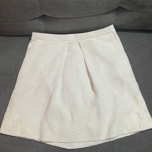 Nordstrom white mini skirt
